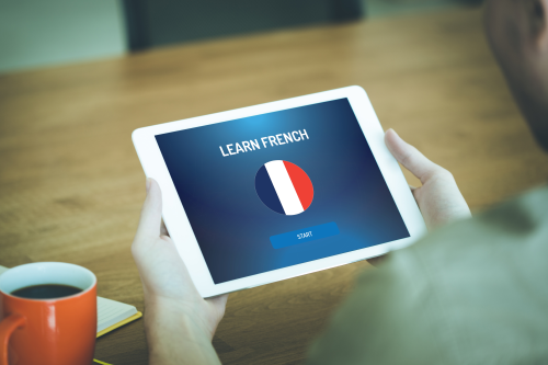 zeszyt ćwiczeń, kurs języka francuskiego, rozmowy w języku francuskim w krajach Unii Europejskiej